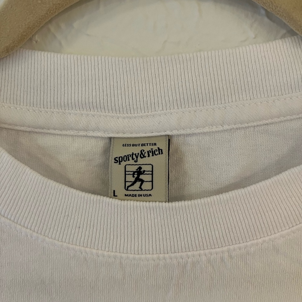 Sporty & rich size large tshirt NWOT